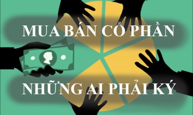 Thủ tục công chứng giao dịch mua bán cổ phần