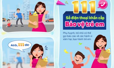 Số điện thoại 111, tổng đài quốc gia bảo vệ trẻ em