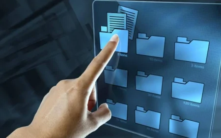 Ứng dụng phần mềm lưu trữ hồ sơ công chứng điện tử