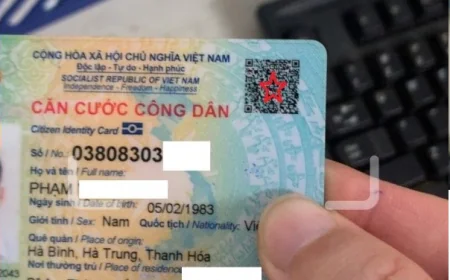 Chuyển thông tin từ thẻ căn cước sang word