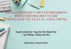 Hội thảo Pháp luật về phòng, chống rửa tiền